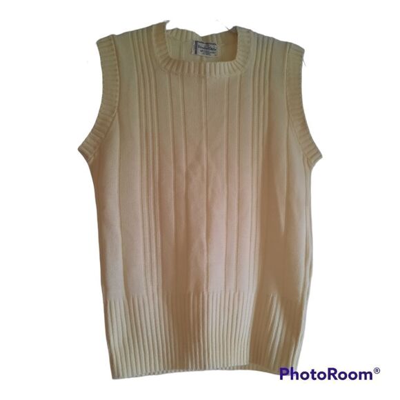 International Collection by McGregor Vintage Square Neck Sweater Vest - Picture 1 of 7